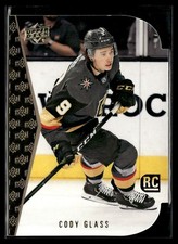 2019-20 Upper Deck 1994-95 Rookie Tribute Die Cuts Cody Glass Vegas Golden