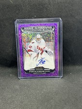 PYOTR KOCHETKOV - 2022 O-Pee-Chee Platinum Rookie Auto VIOLET PIXELS #R-PK, /99