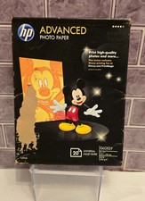 HP Advanced Photo Paper Universal Inkjet Paper Glossy 5x7" 20 Brand New 