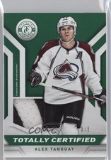 2013-14 Totally Certified Materials Green 3/5 Alex Tanguay #TC-AT Patch 0c3