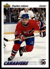 1991-92 Upper Deck Stephan Lebeau Montreal Canadiens #261
