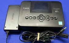 Canon Selphy CP910 Compact WIFI Wireless Photo Printer Black With AC Adapter