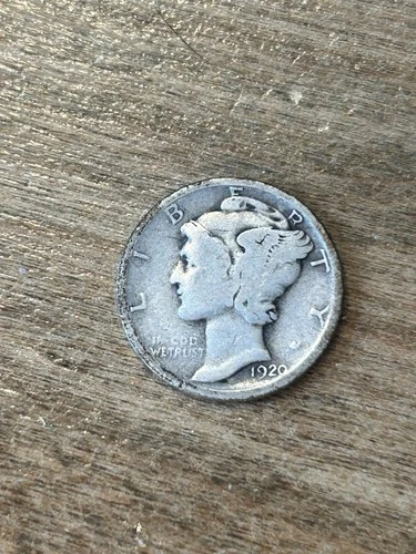 1920 Mercury Dime VG