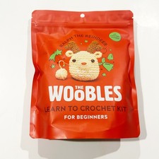 The Woobles Ralph The Reindeer Crochet Kit w/Hook NEW Shark Tank SOLD OUT Sealed