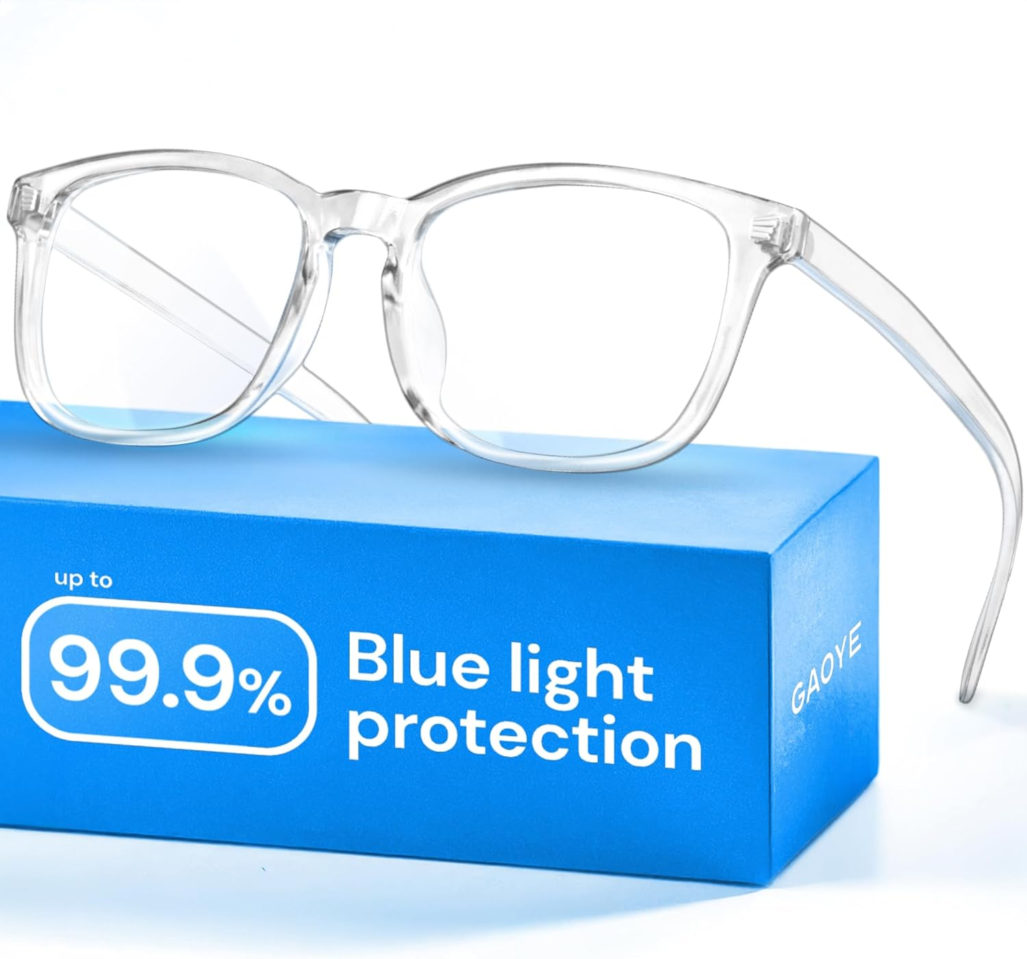 Blue Light Blocking Glasses for Computer Gaming with Anti UV & Scratch Resistant Lenses