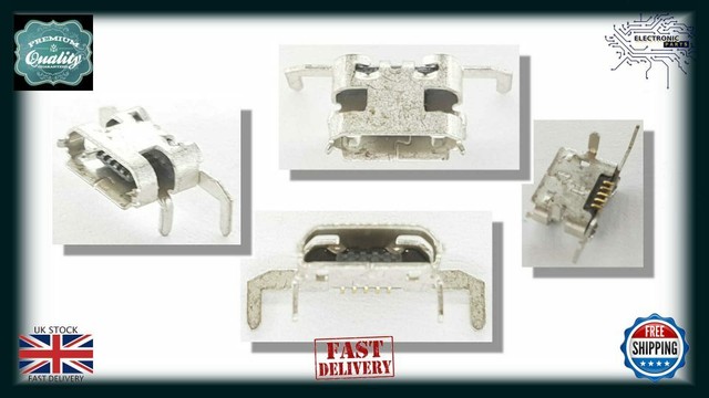 1x Xbox One Micro Usb Charging Sync Socket Port For Controller