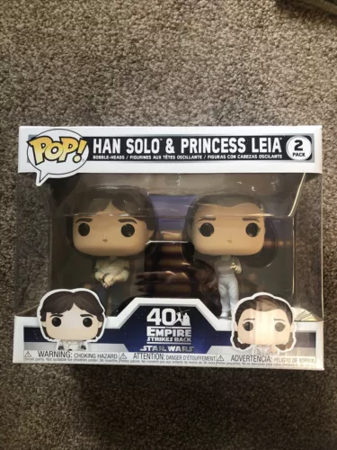 Funko Pop! Movies: Star Wars: Episode V - The Empire Strikes Back - Han Solo...