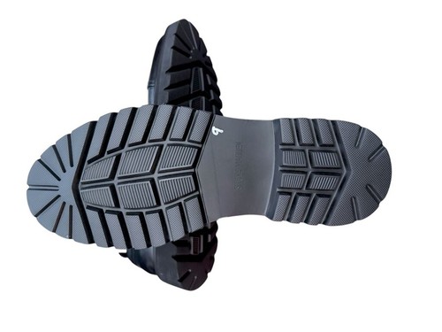 Scarpe eleganti Steve Madden Ezrah Derby da uomo in pelle nera taglia 9M nuove senza scatola - Foto 6 di 6