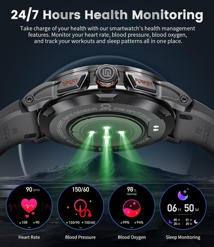 Reloj Inteligente de Mujer Hombre para Samsung Android y Bluetooth - Picture 9 of 16