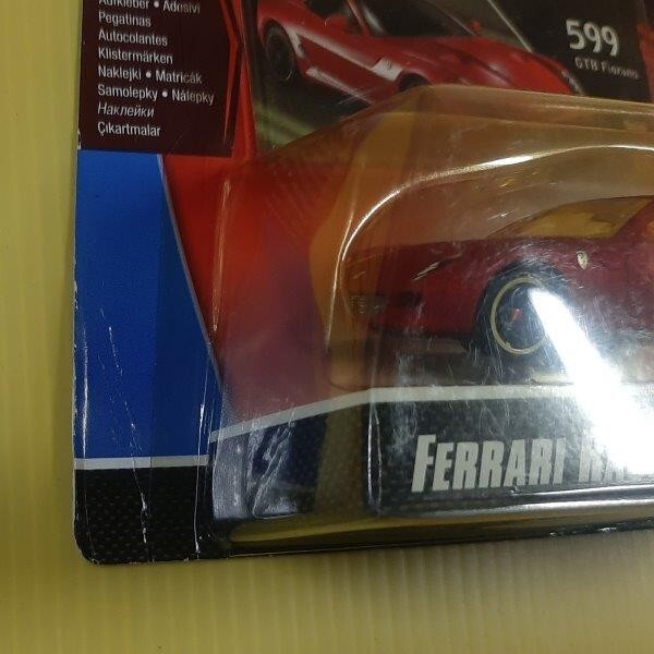 Hot Wheels FERRARI RACER 599 GTB FIORANO #6/24 Rare (Diecast123