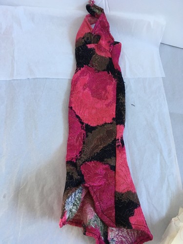 Nueva Ropa de MUÑECA Hecha a Mano Ajuste Muñecas de Vinilo 16" Largo Rosa Halter VESTIDO SOLAMENTE - Imagen 10 de 10