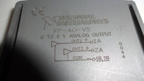 National Instruments FP-AO-V5 Analog Output Module Field Point FP-A0-V5 - Picture 2 of 4