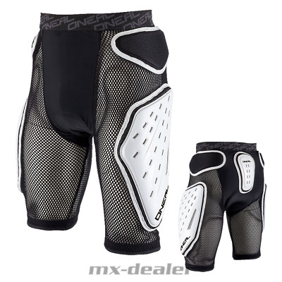 ONeal Kamikaze Short Schwarz MTB Motocross Hose Downhill Protektorenshorts BMX
