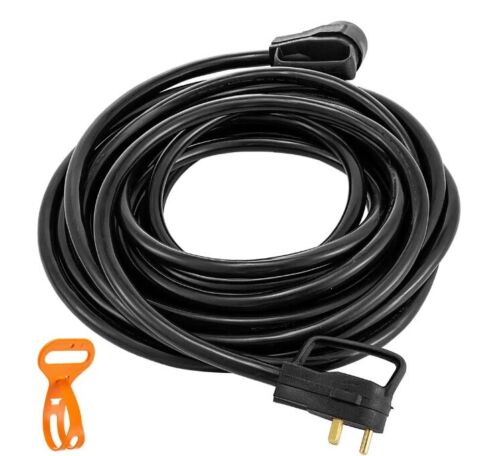 VEVOR RV Extension Cord 36 ft. 30 Amp Camper TT-30P to TT-30R Heavy-Duty #10 AWG