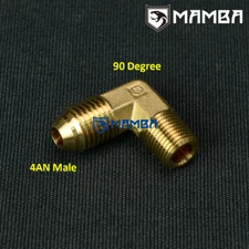 MAMBA 4AN 90 DEGREE BRASS ADAPTER FITTING for PRECISION PTE TURBO 6262 6266 6766