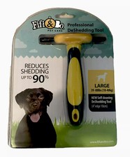 UPC 705632007198 product image for Dog Shedding  Fur Comb Rake Fifi & Bo Large Pet Care Yellow | upcitemdb.com
