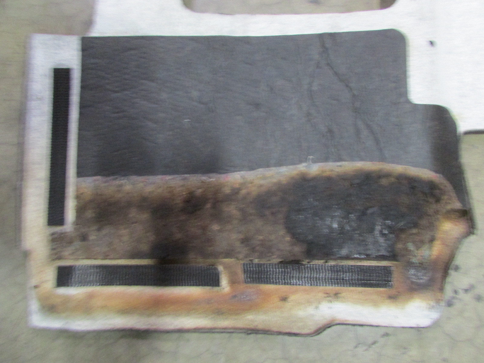 McLaren MP4-12C, Rear Wall Carpet Panel, Black, Used, P/N 11N2892SP