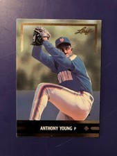 Anthony Young 1991 Leaf Gold Rookie RC #BC23