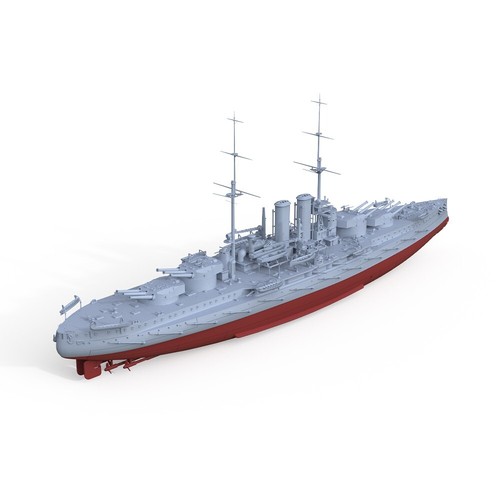 Scafo completo corazzata MRY-SFW 1/1250 SMS Viribus Unitis - Foto 3 di 5