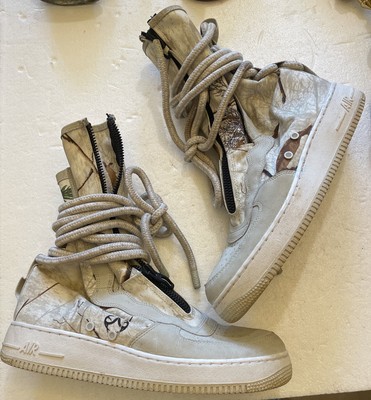 Nike sf af1 rare white realtree siz 12 Size 10 - Realtree x Nike SF Air Force1 High White Camo for  main image 3