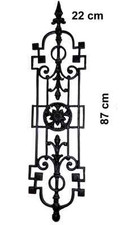 Geländer wie antik, Gitter Balkon Treppe, Treppenstab, Treppengeländer 