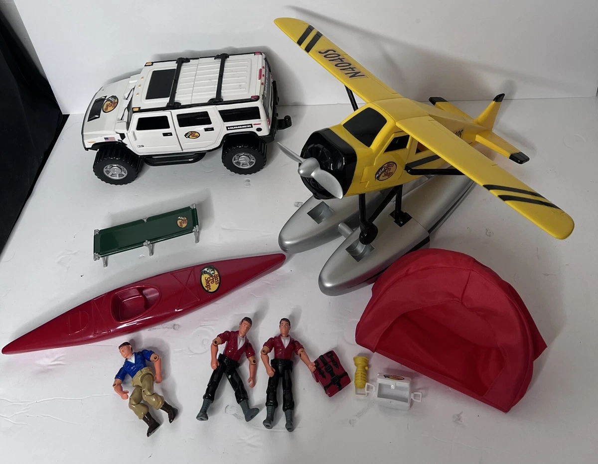 Tree House Kids Bass Pro Shops Hummer, Helicopter, Canoe, Figures, Camping