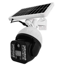 TELECAMERA FINTA PANNELLO SOLARE CON SENSORE DI MOVIMENTO 60W 30 LED ESTERNA