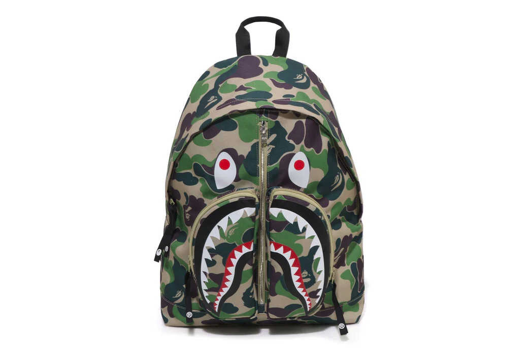 A Bathing Ape Backpack Daypack 2025 SS Model ABC CAMO