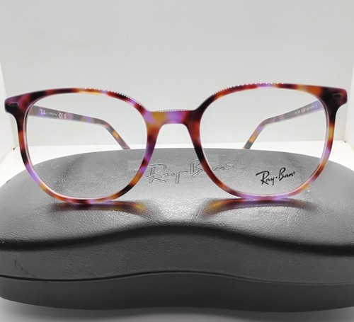 Ray-Ban Eyeglasses Frames & Case Model RB 5397 Elliot 8175 Brown/Violet Havana
