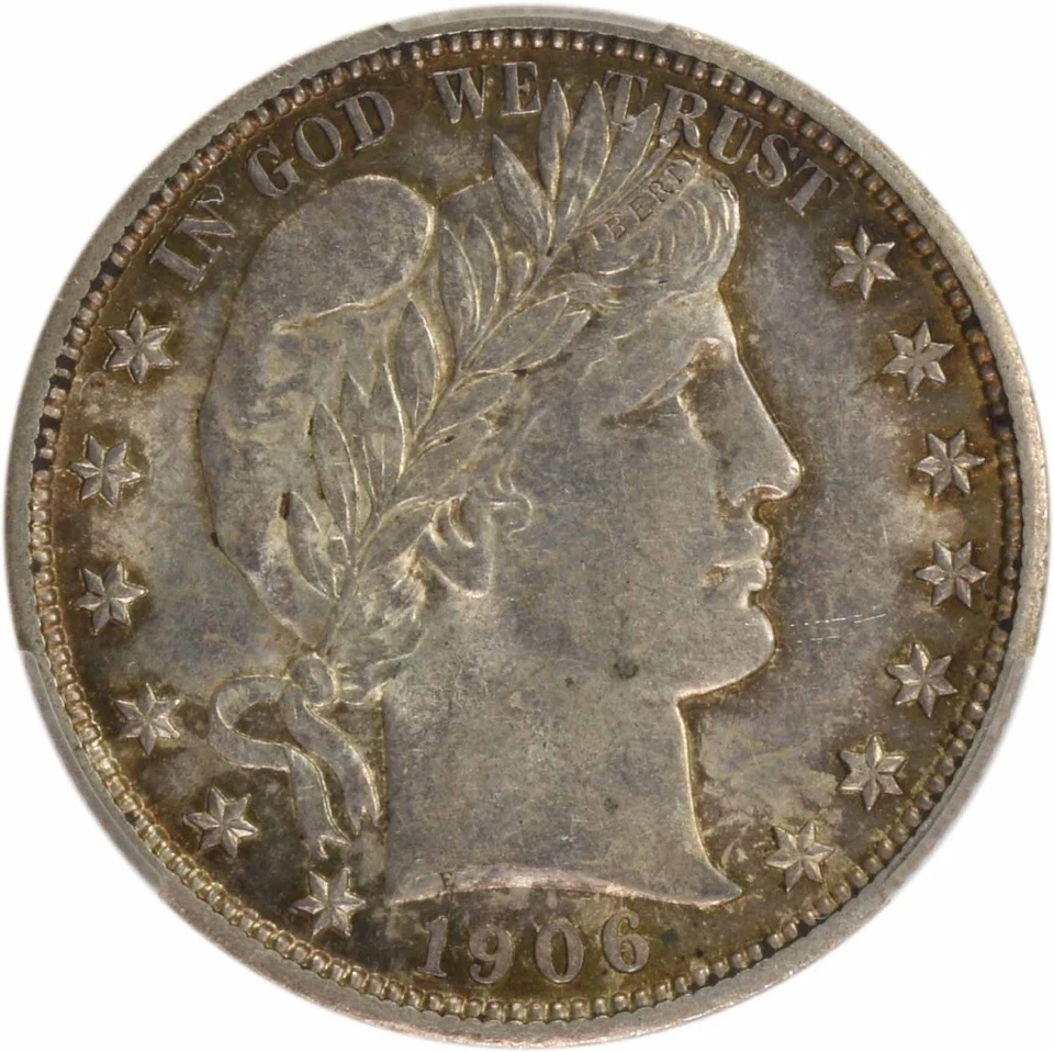 1906-D Barber Silver Half Dollar AU58 CACG - Image 3 of 4