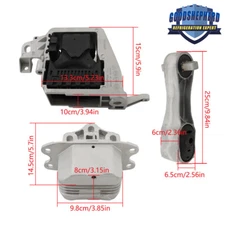 For 2016-2023 BMW 228i X1 X2 Mini Cooper 1.5L 2.0L 3PCS Motor & Trans Mount Set