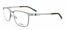 OGA Morel 10101O Matte Grey GR11 Aluminum Eyeglasses Frame 57-18-145 101010 RX