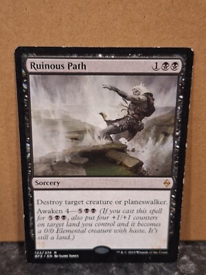 Ruinous Path - Battle for Zendikar - Magic the Gathering MTG Nice!