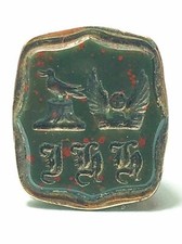 RARE GEORGIAN / VICTORIAN FAMILY SEAL FOR THE HEATHCOTE FAMILY