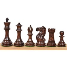 4.1 Pro Staunton Wooden Chess Pieces Only Set...