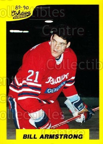 1989-90 7th Inning Sketch OHL #20 Bill Armstrong - 第 1/1 張圖片