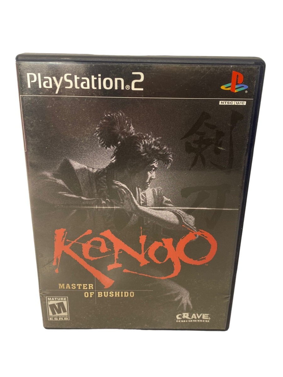 Kengo: Master of Bushido PS2 (Sony PlayStation 2, 2001) w/ manual