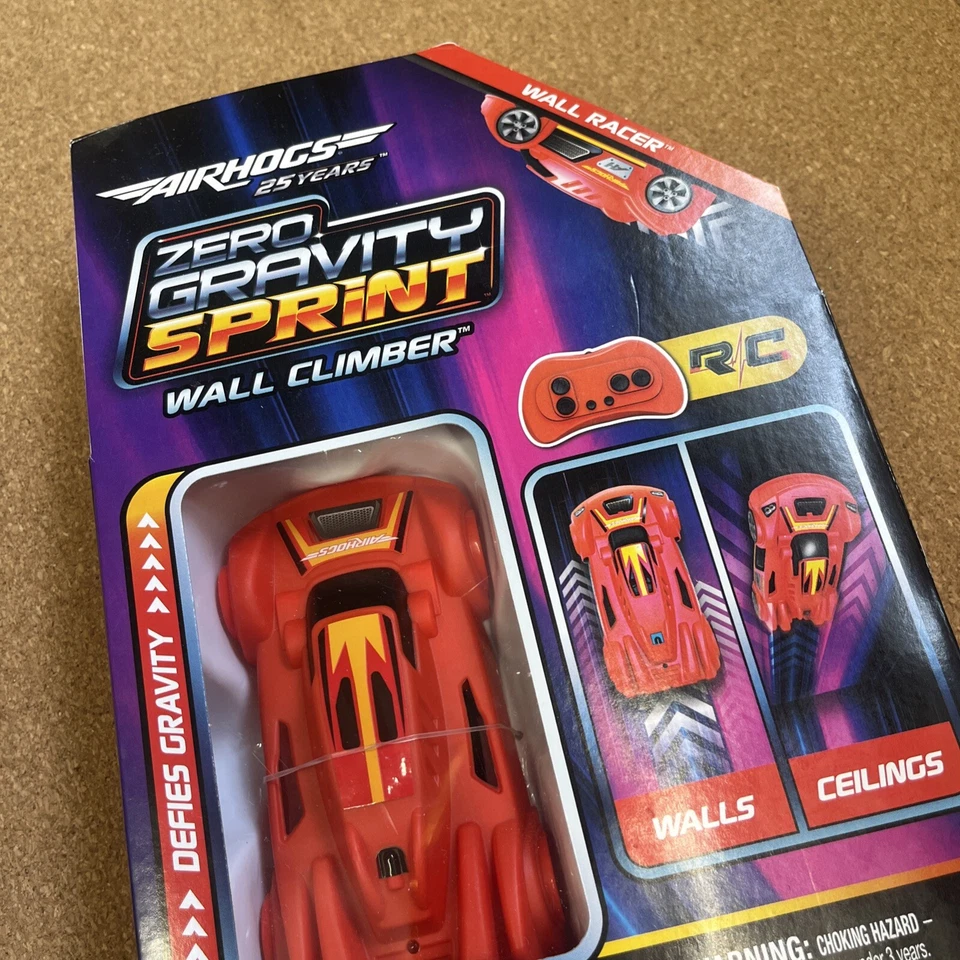 Air Hogs Zero Gravity Sprint - Wall Climber RC Car - NEW IN BOX - Image 4 of 4