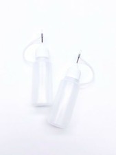 2pcs 15ml Precision Needle Tip Empty Bottles for Glue Liquid Filling Crafts DIY