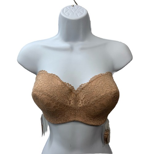 b.tempt'd Women's Ciao Bella Strapless Roebuck Stretch Lace Bra 954344 Size 36DD