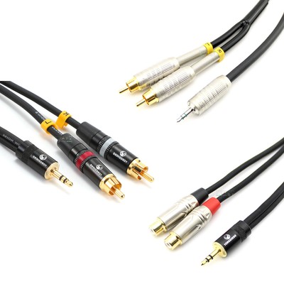 Mikrofon Adapter 2 X Buchse Chinch Auf Klinke 3,5 Audio Aux Verlängerungskabel