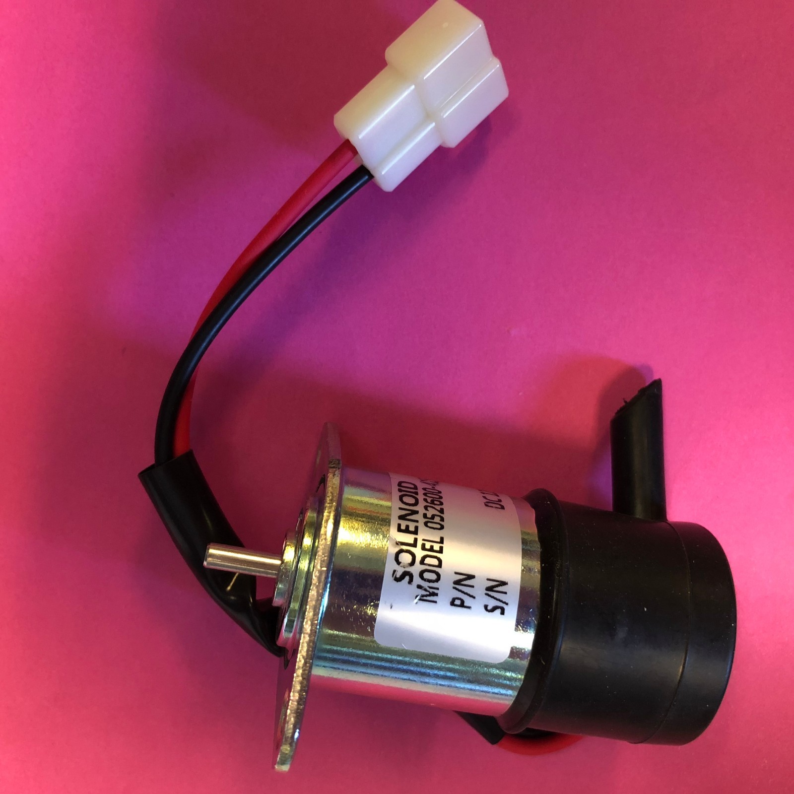 Elettrovalvola Di Stop 12V Per Kubota – 052600-4151 16271-60012, Per Denso Z28, Motori KX41H BX2200D D1105