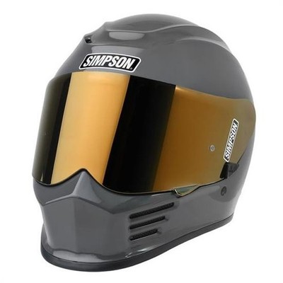 Simpson SPBM4 Speed Bandit Motorcycle Helmet, Armor, Medium