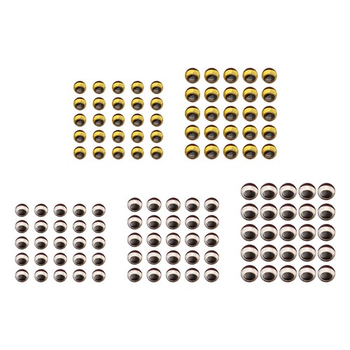 300Pcs Fish Skull Living Eyes Realistic 3D Holographic Fly Tying & Lure Bait DIY - Picture 17 of 88