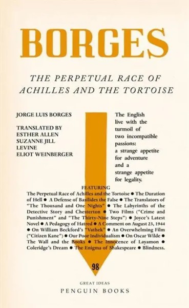 The Perpetual Race Of Achilles And The Tortoise | Jorge Luis Borges | Englisch-image