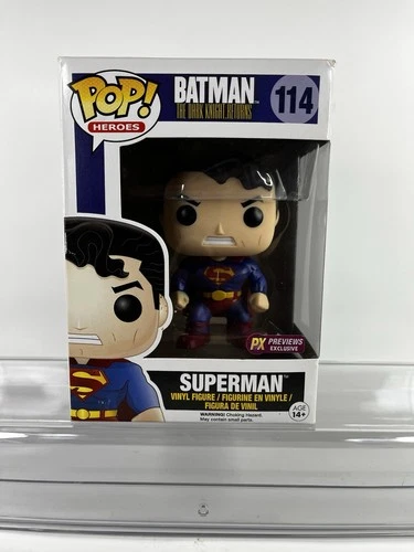Funko Pop! Batman The Dark Knight Returns - Superman PX Previews Exclusive #114