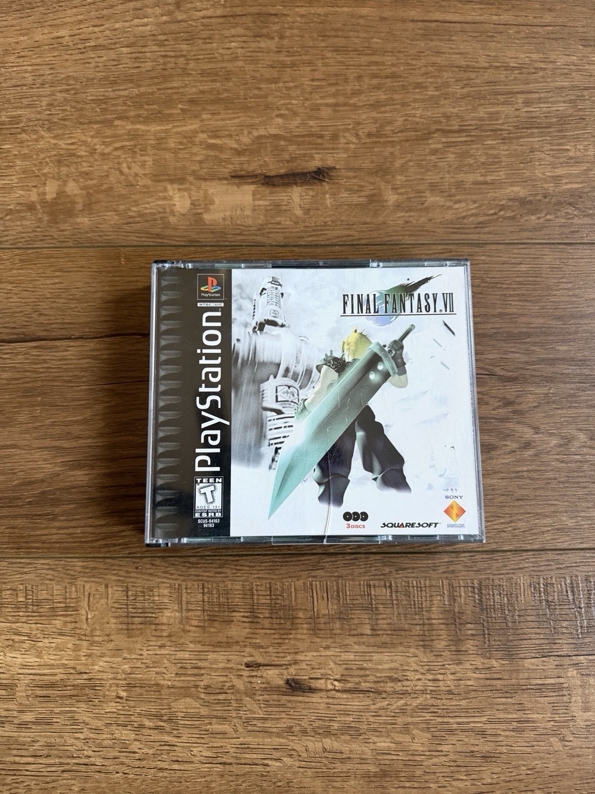 Final Fantasy VII 7 Misprint (Playstation 1 PS1) Complete - Tested - Authentic