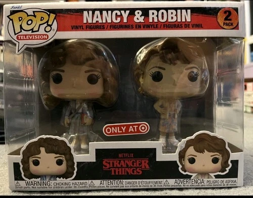 Funko Pop! Stranger Things Nancy and Robin 2 pack Target Exclusive