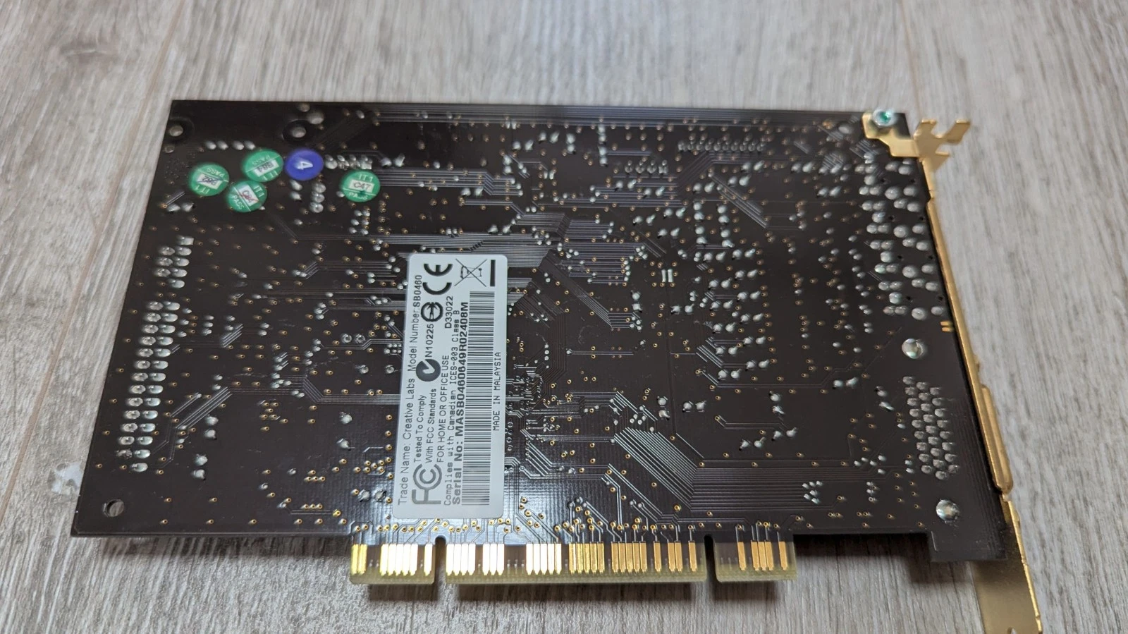 Additional photo for Creative Sound Blaster X-Fi Fatal1ty PCI Sound Card