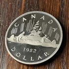 1982 Canadian  Dollar **LAST ONE** Uncirculated Beautiful Mirror Finish